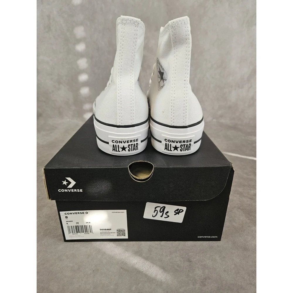 Converse Women's Chuck Taylor All Star Lift Platform Casual Shoes 560846F Size 8